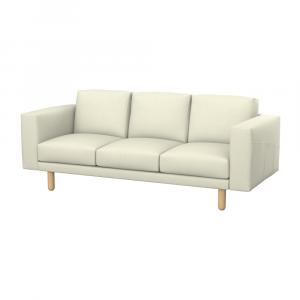 NORSBORG 3er-Sofa Bezug - Soferia | Bezüge für IKEA-Möbel